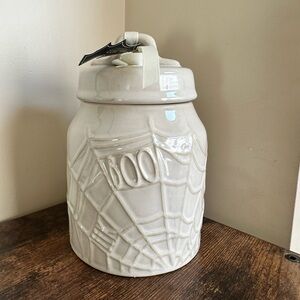 Rae Dunn BOO small 🕸️ canister